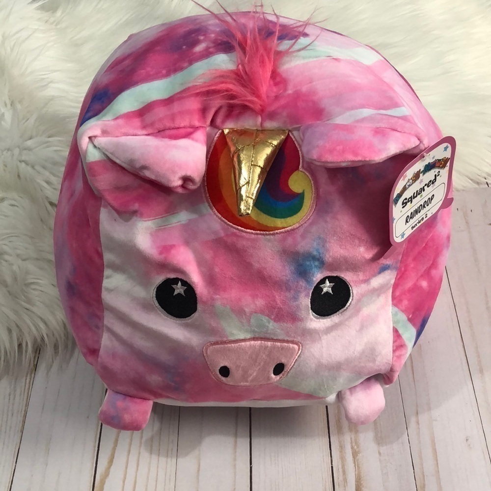 Moosh Moosh Squared Unicorn Plush. NWT